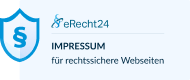 erecht24 siegel impressum blau